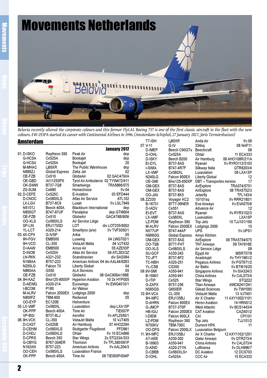 Scramble Magazine Preview Pages