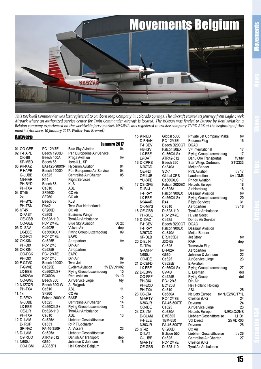 Scramble Magazine Preview Pages