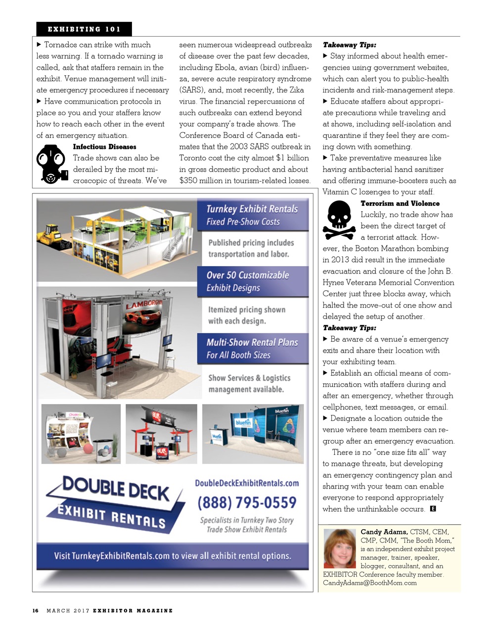 EXHIBITOR Magazine Preview Pages