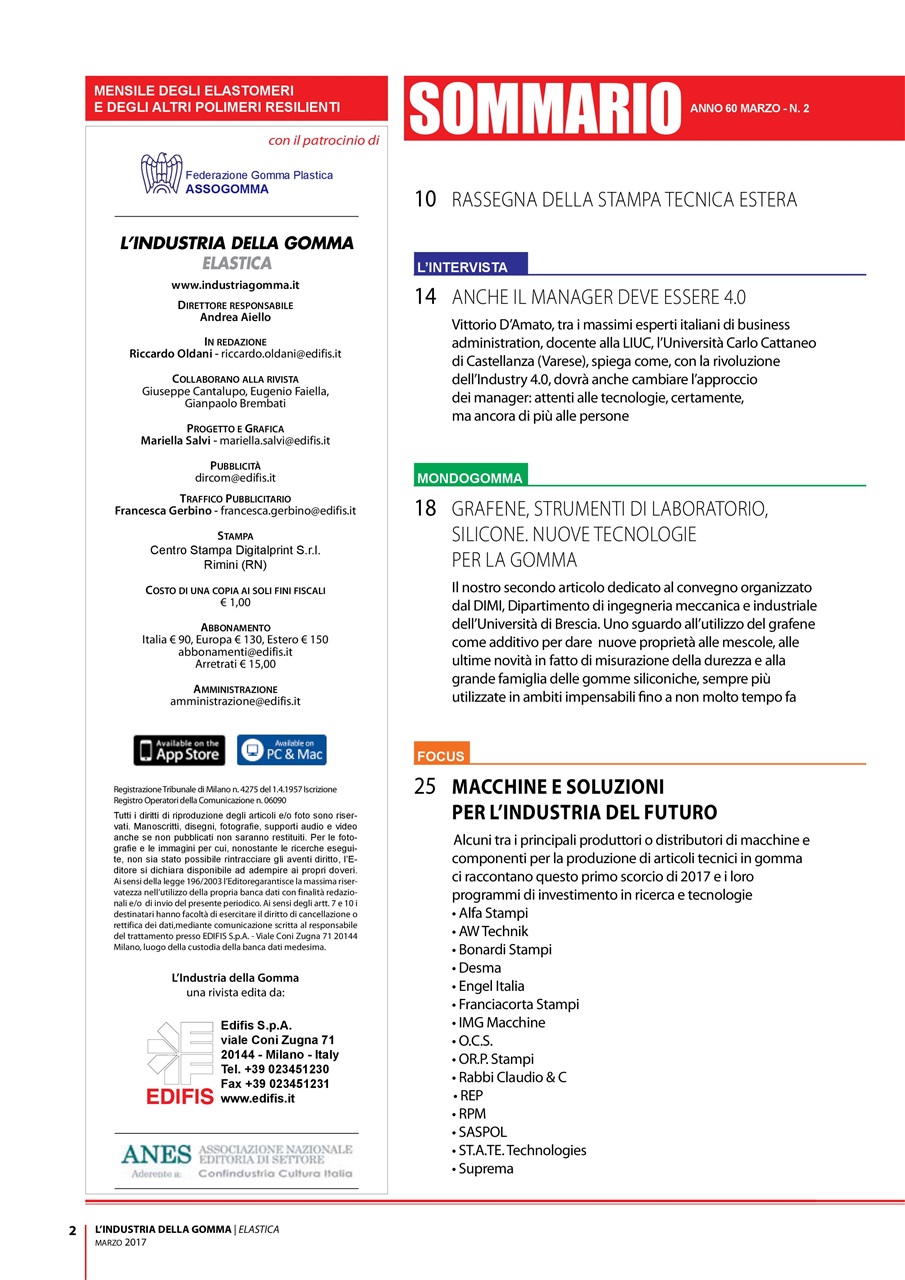 L’industria della Gomma Preview Pages