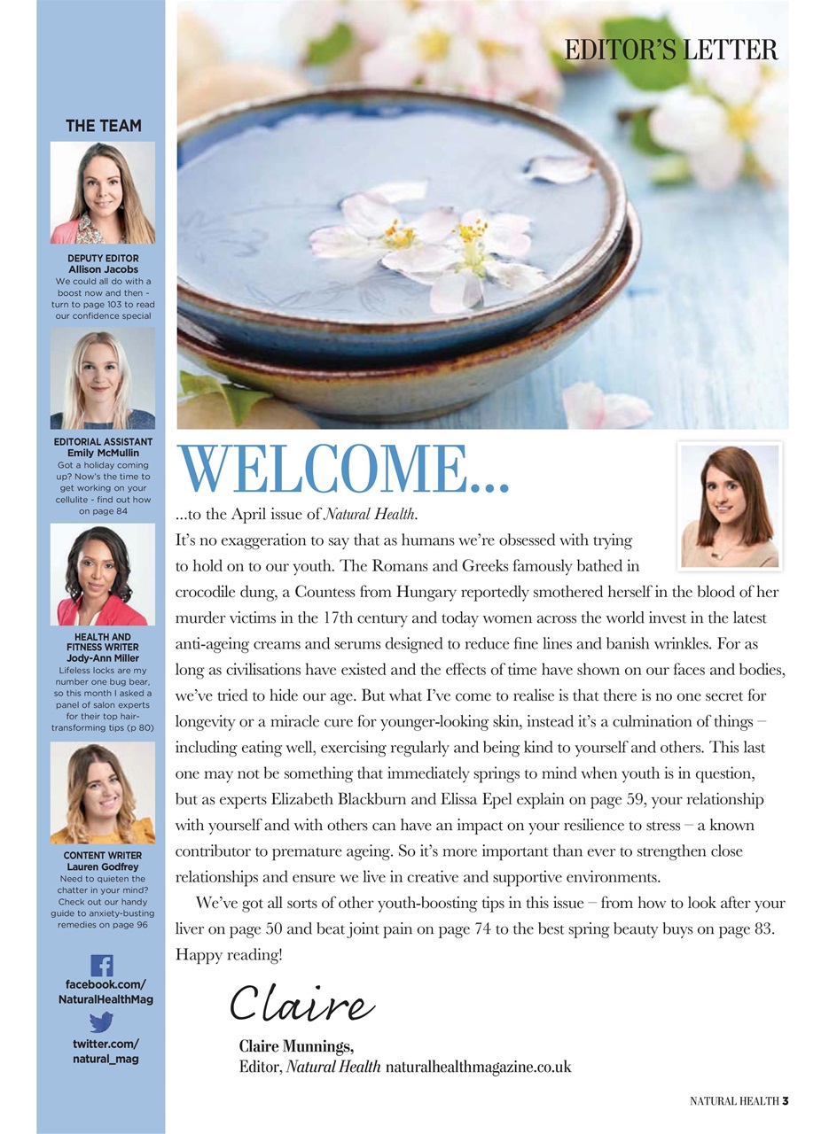 Natural Health Preview Pages