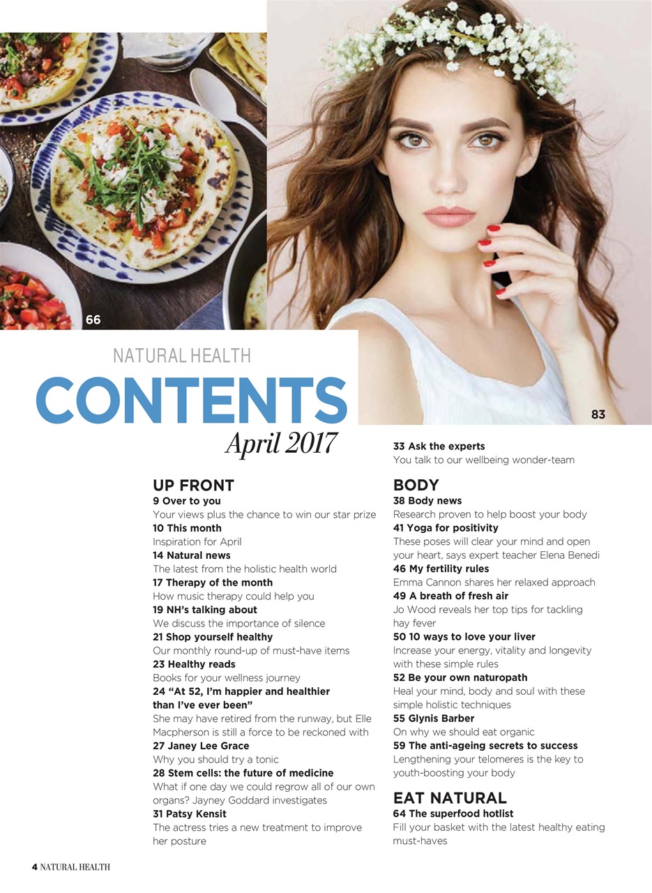 Natural Health Preview Pages