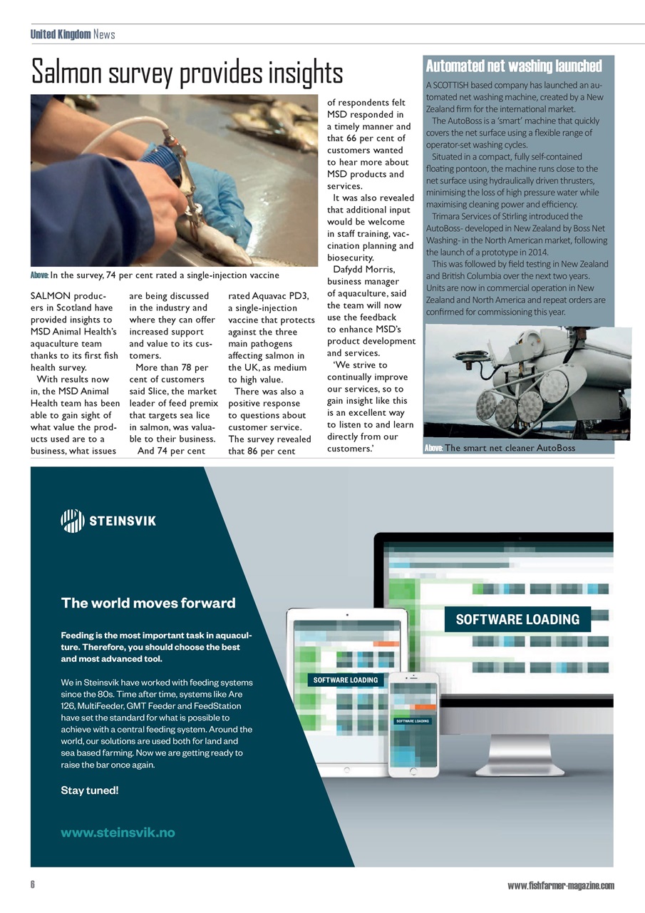 Fish Farmer Magazine Preview Pages