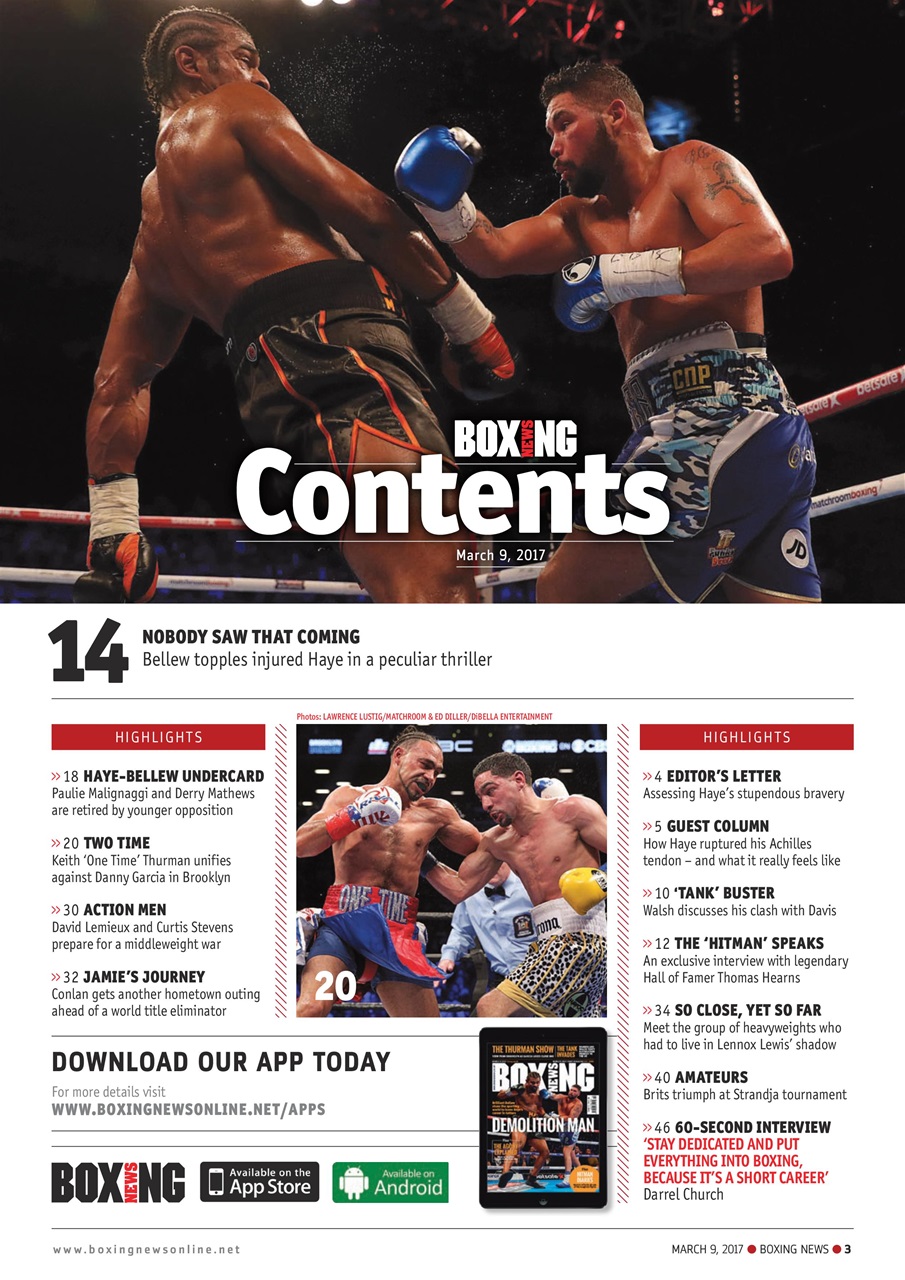 Boxing News Preview Pages