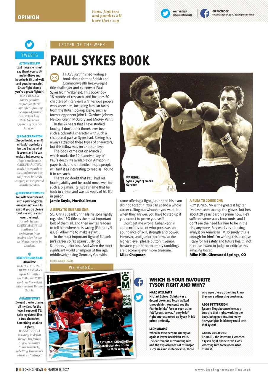 Boxing News Preview Pages