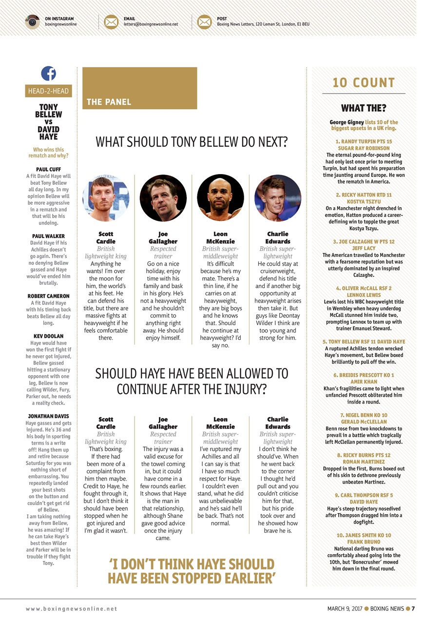 Boxing News Preview Pages