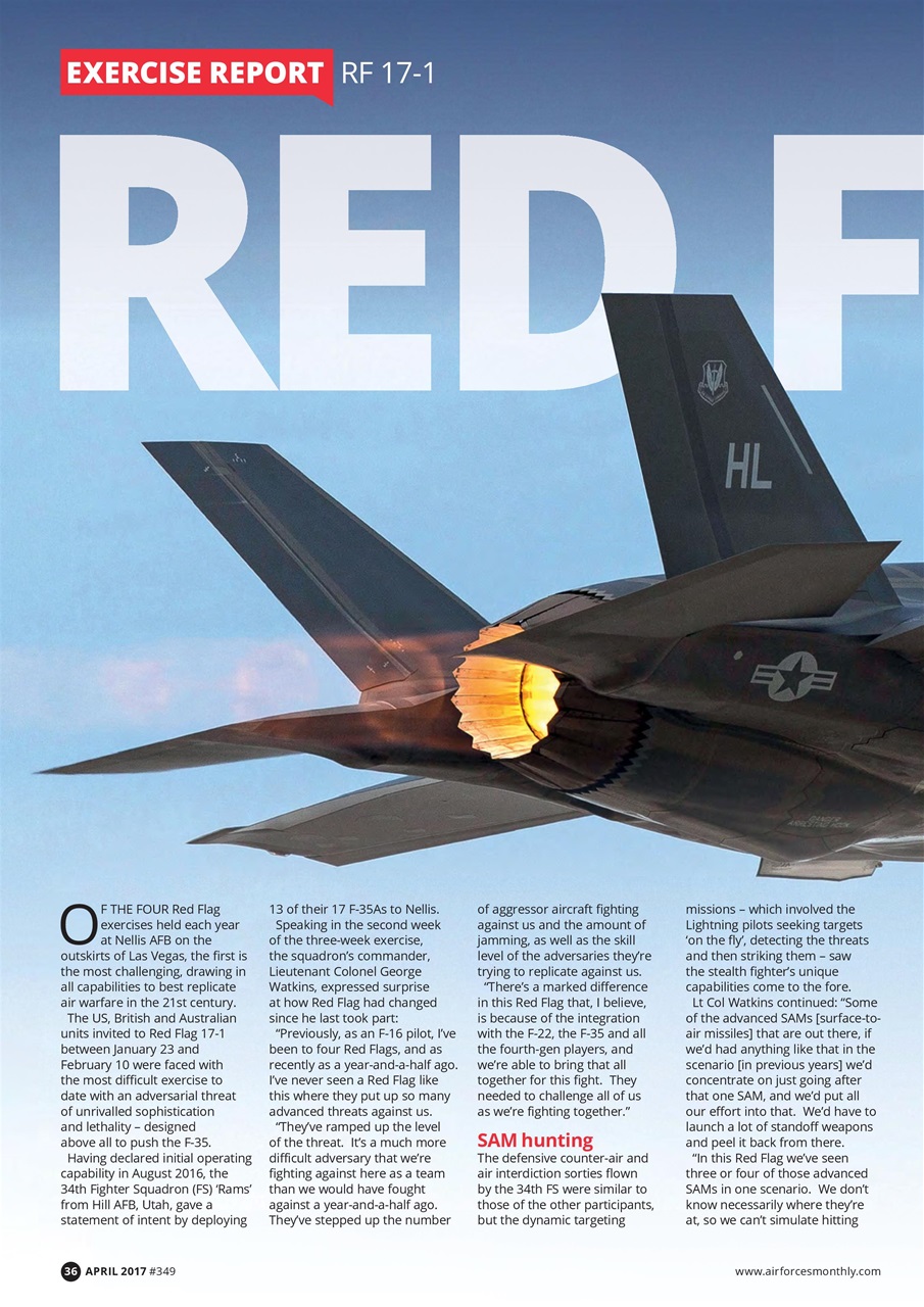 AirForces Monthly Preview Pages