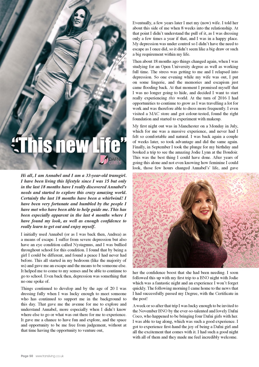 Transliving Magazine Preview Pages