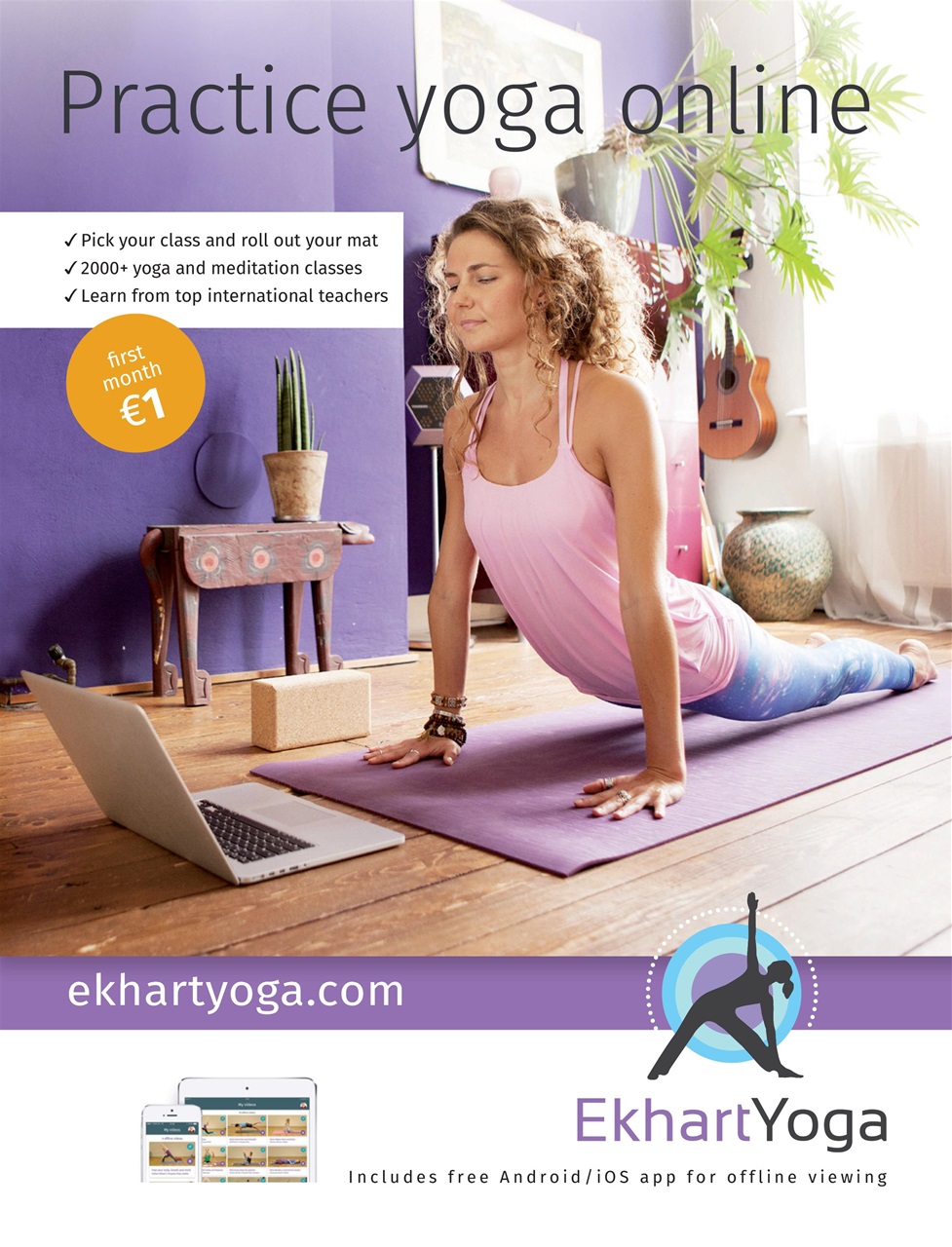 OM Yoga Magazine Preview Pages