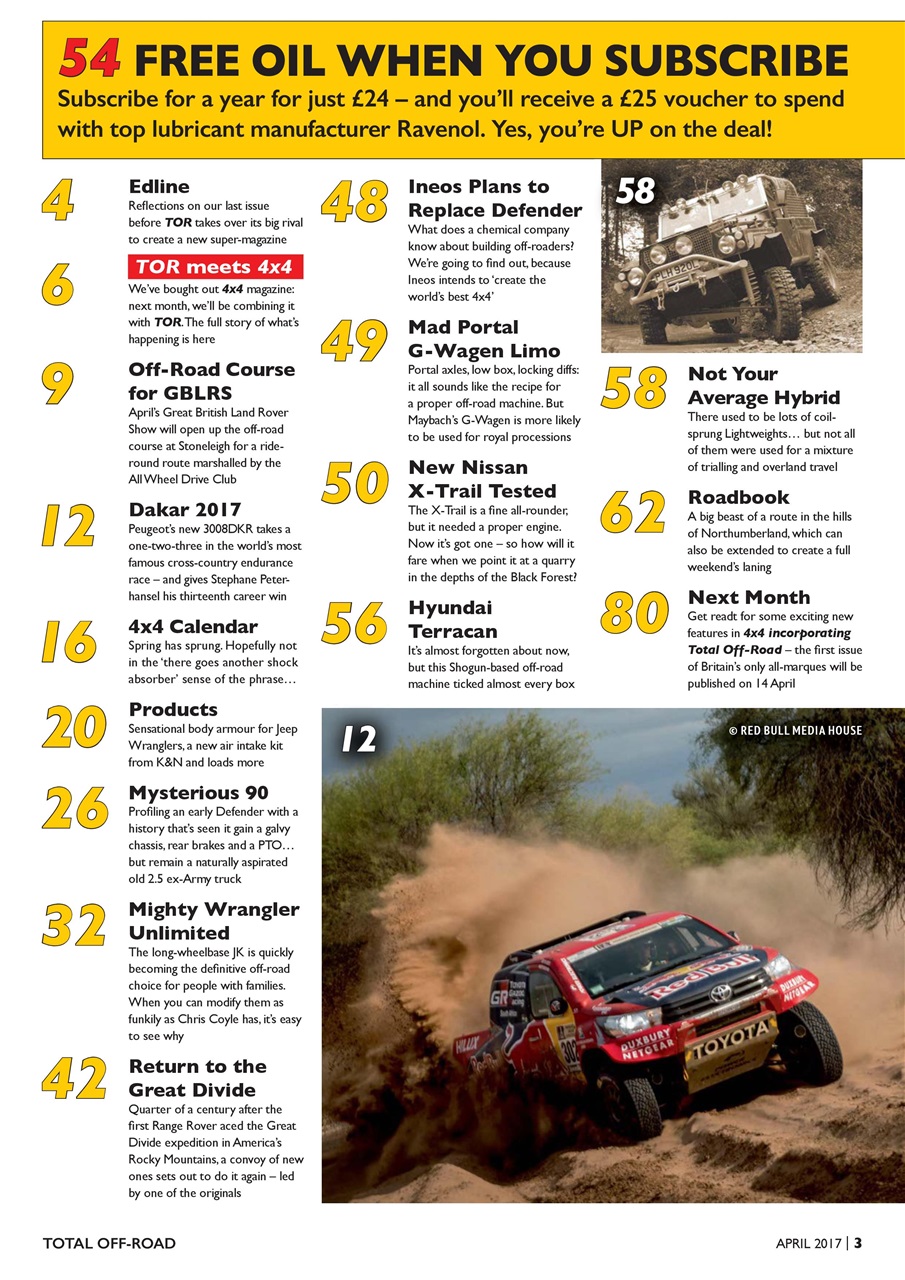 Overlander 4X4 Preview Pages