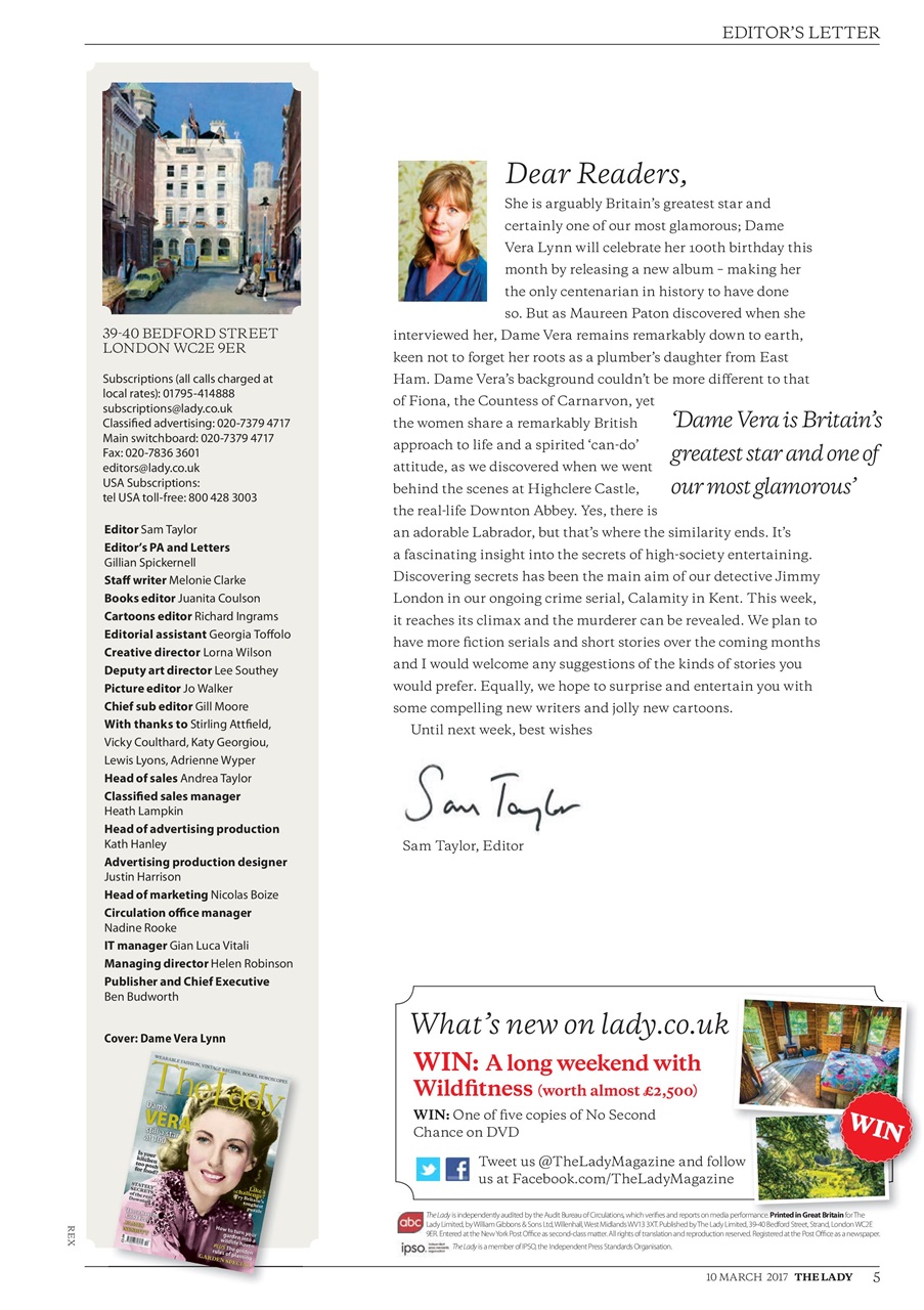 The Lady Preview Pages