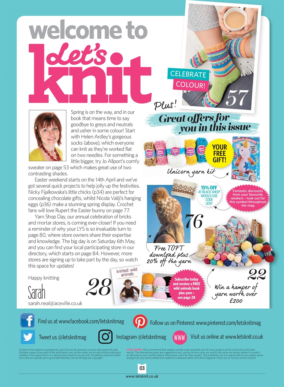 Let's Knit Preview Pages