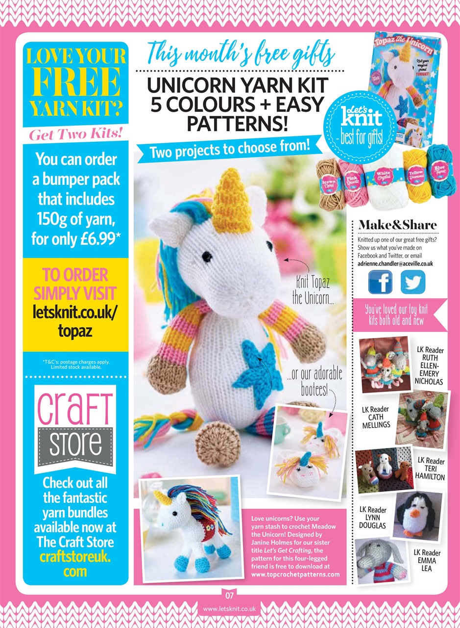 Let's Knit Preview Pages