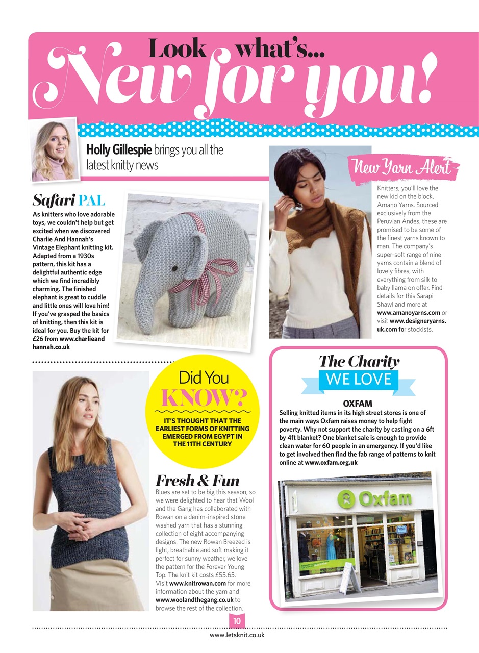 Let's Knit Preview Pages