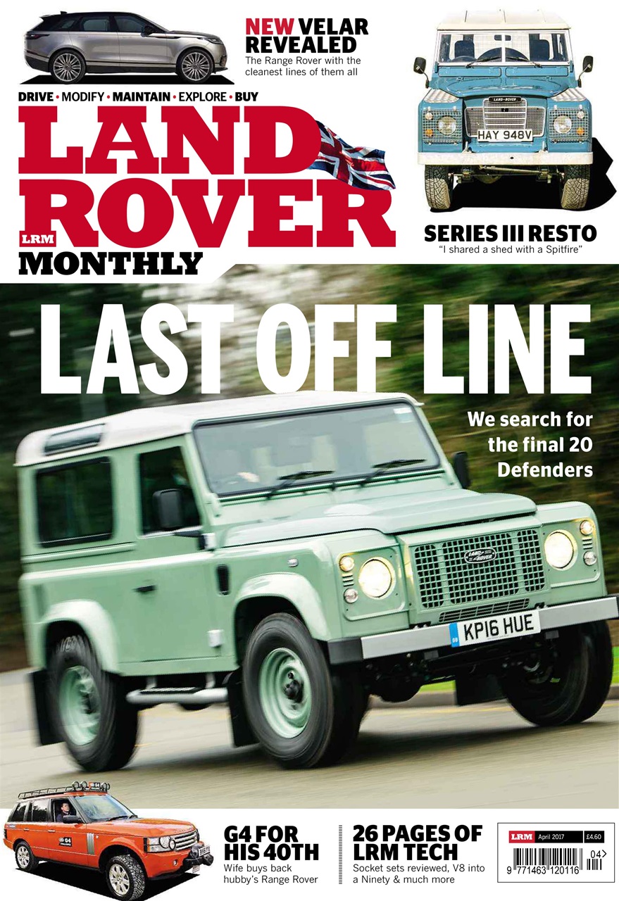 Land Rover Monthly Preview Pages