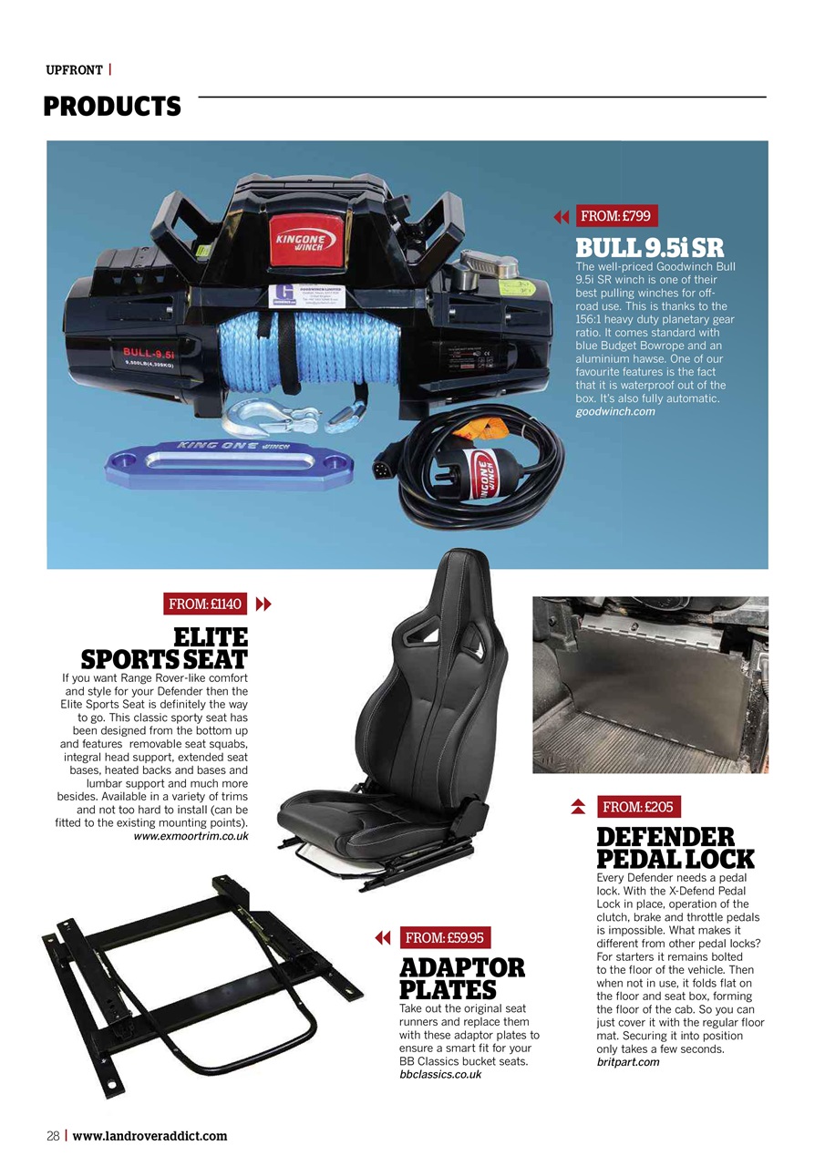 Land Rover Monthly Preview Pages