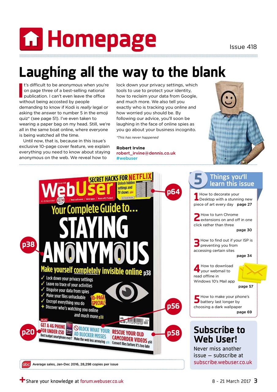 Webuser Preview Pages