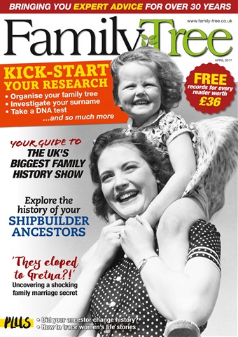 Family Tree issue Family Tree April 2017