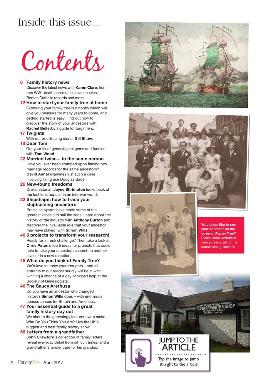 Family Tree Preview Pages