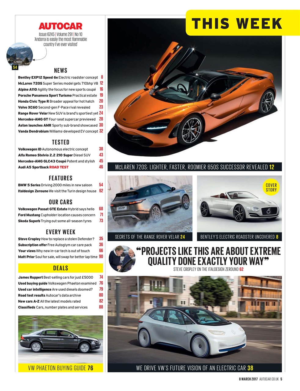 Autocar Preview Pages