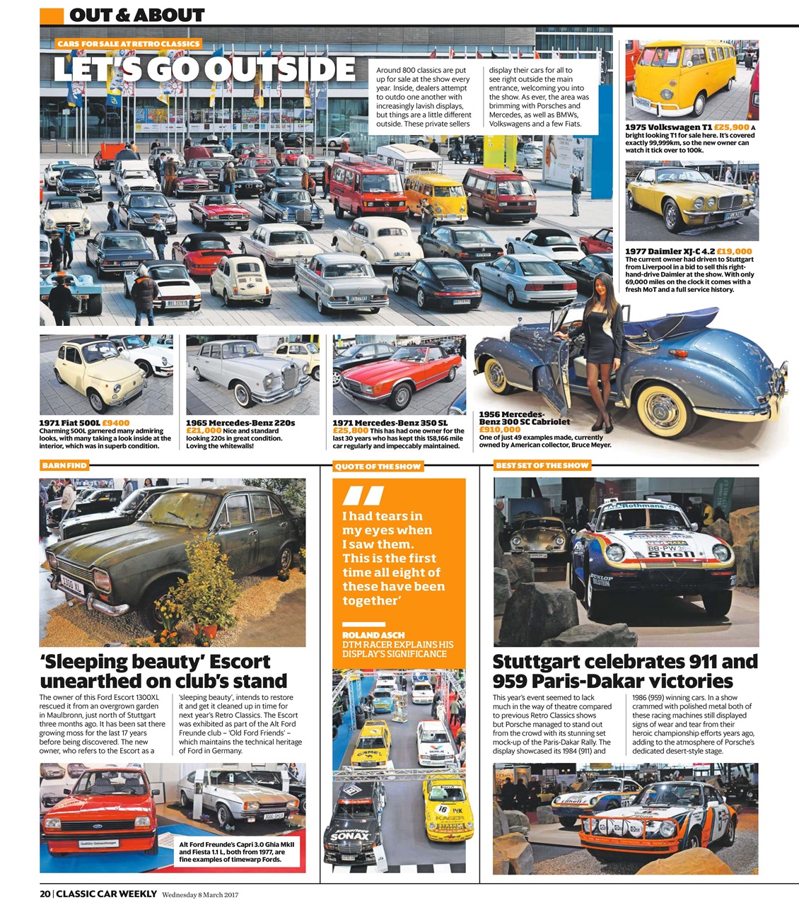 Classic Car Weekly Preview Pages