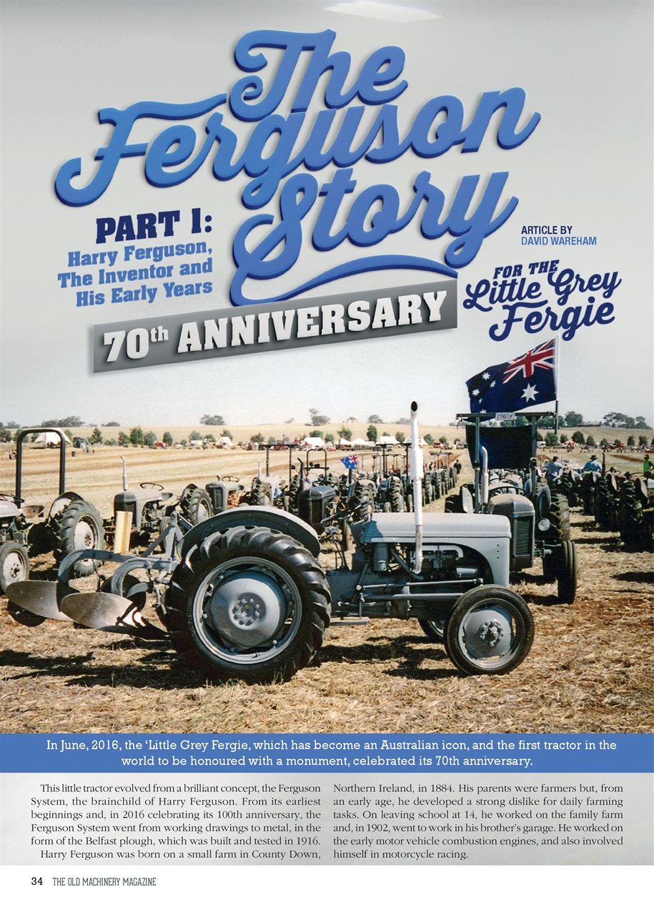 The Old Machinery Magazine Preview Pages
