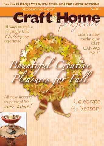 Craft & Home Projects issue Fall 2011