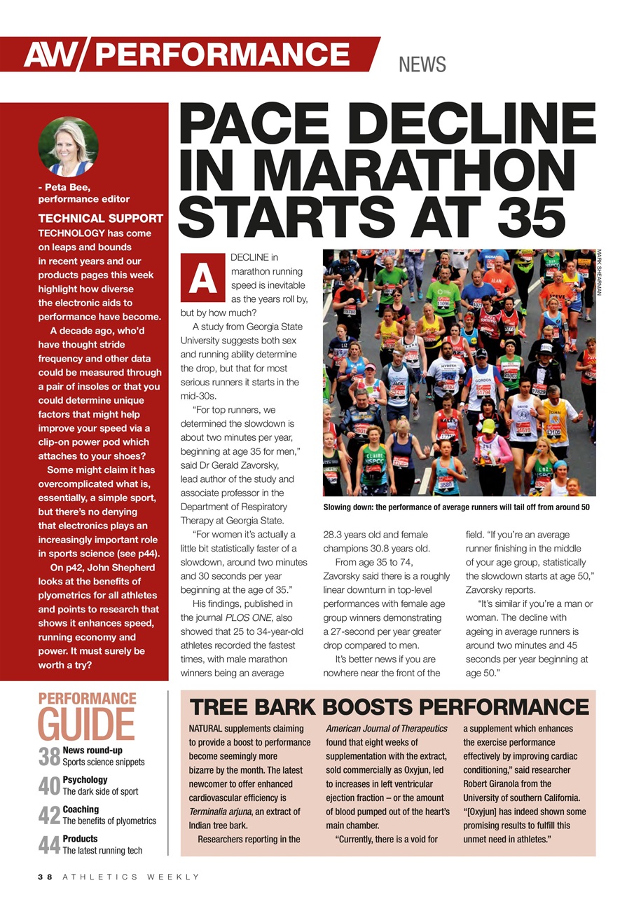 AW – Athletics Weekly Magazine Preview Pages