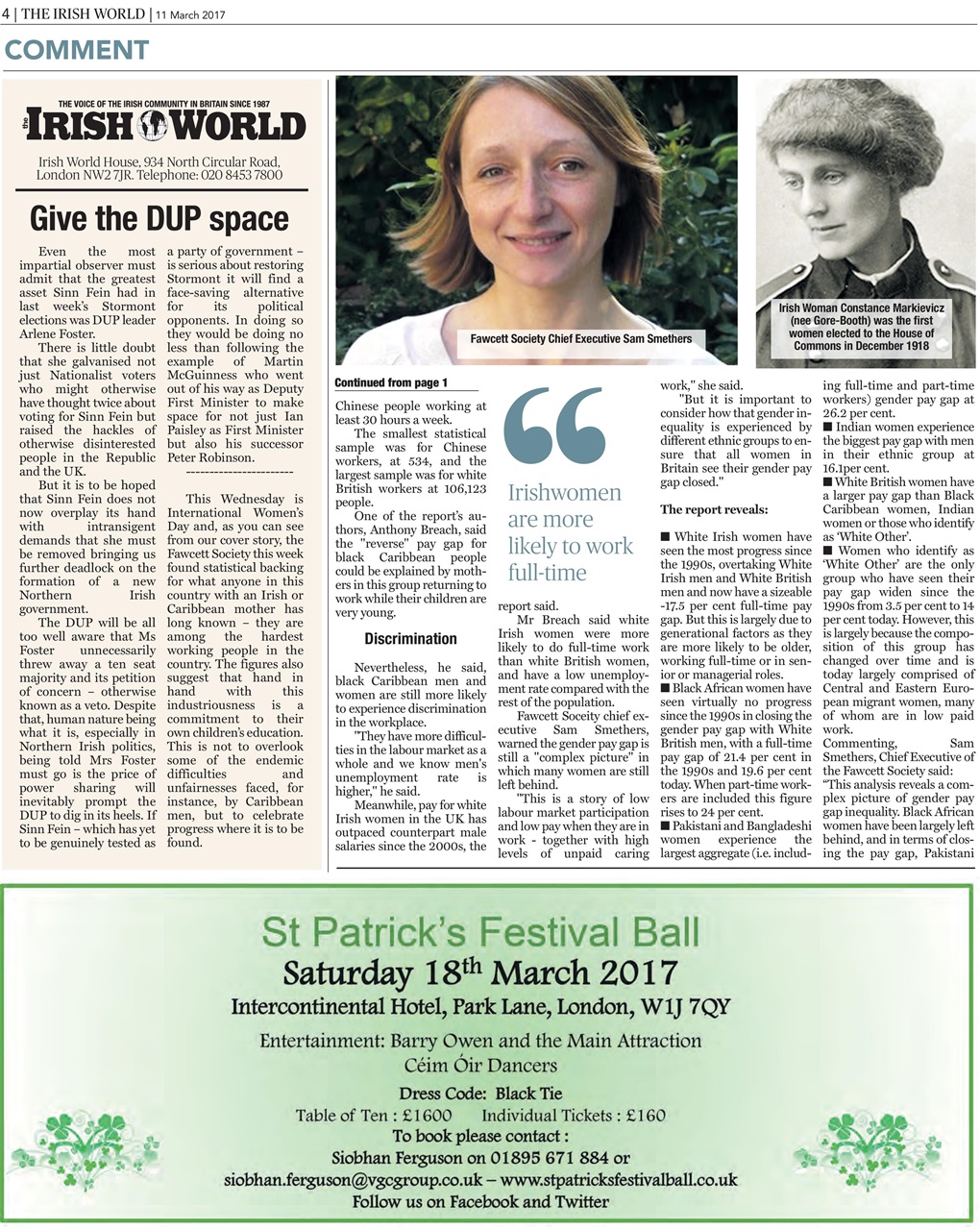 Irish World Preview Pages