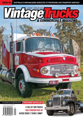 Vintage Trucks & Commercials issue Jan -Feb 2017