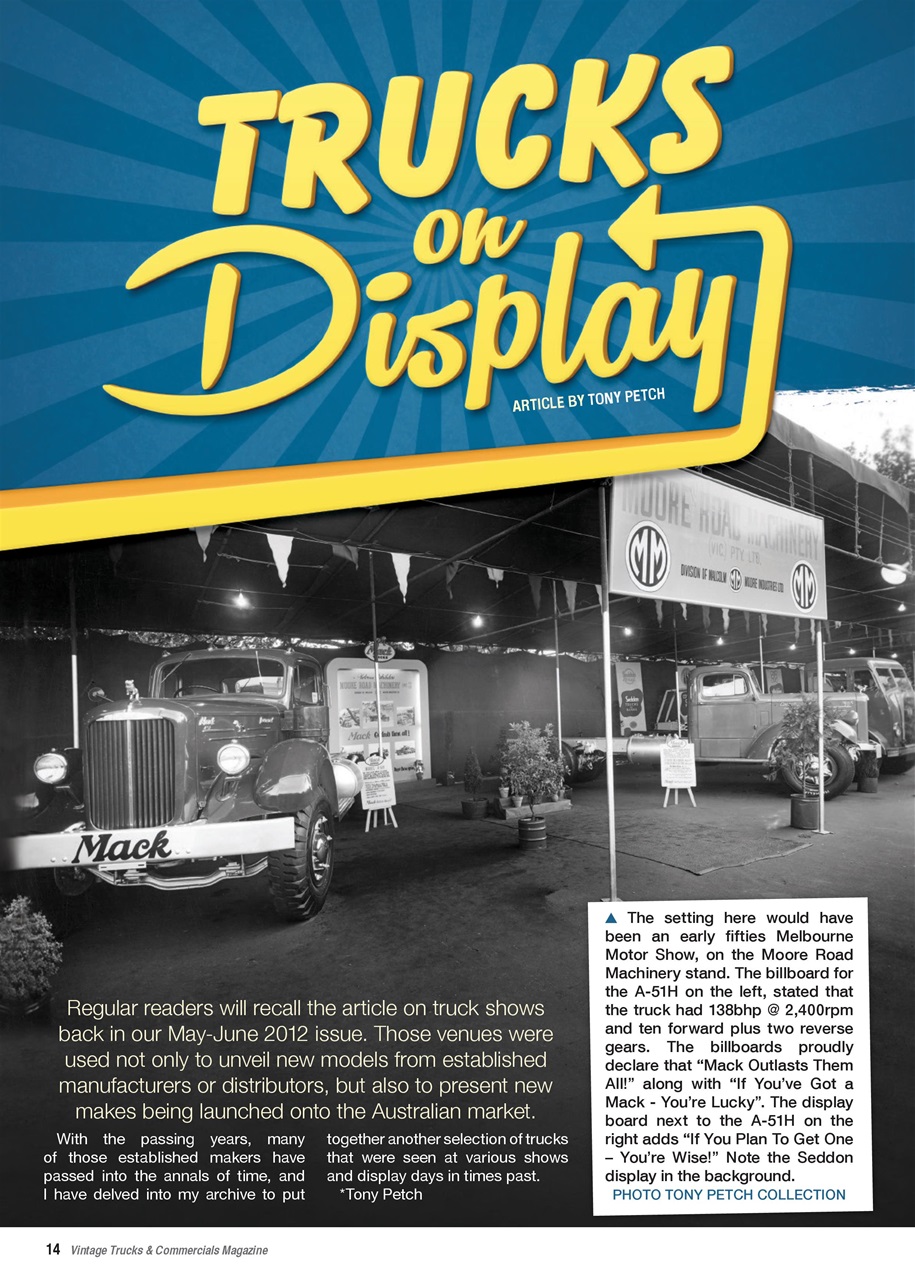 Vintage Trucks & Commercials Preview Pages