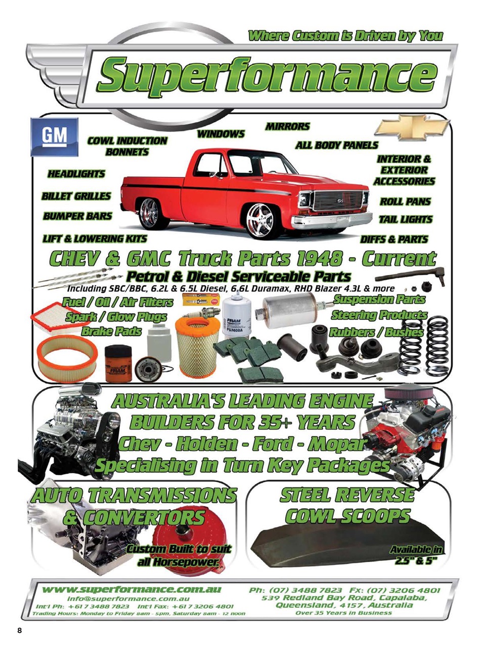 JUST PARTS Preview Pages