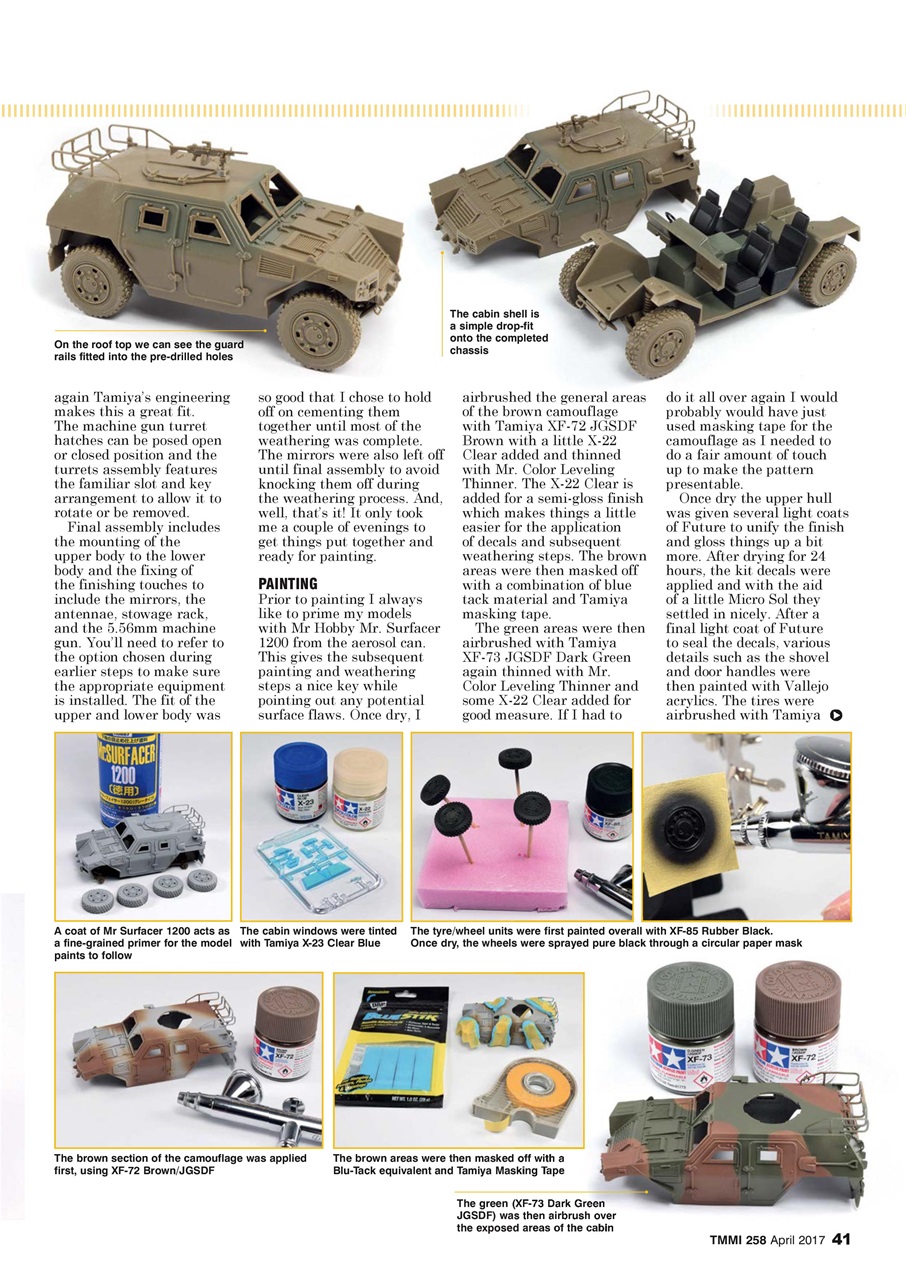 Tamiya Model Magazine Preview Pages