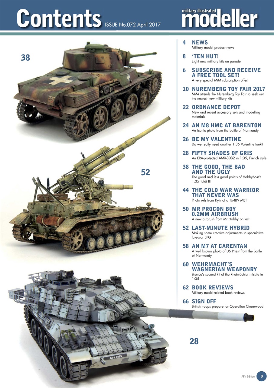 MIM: AFV Edition Preview Pages