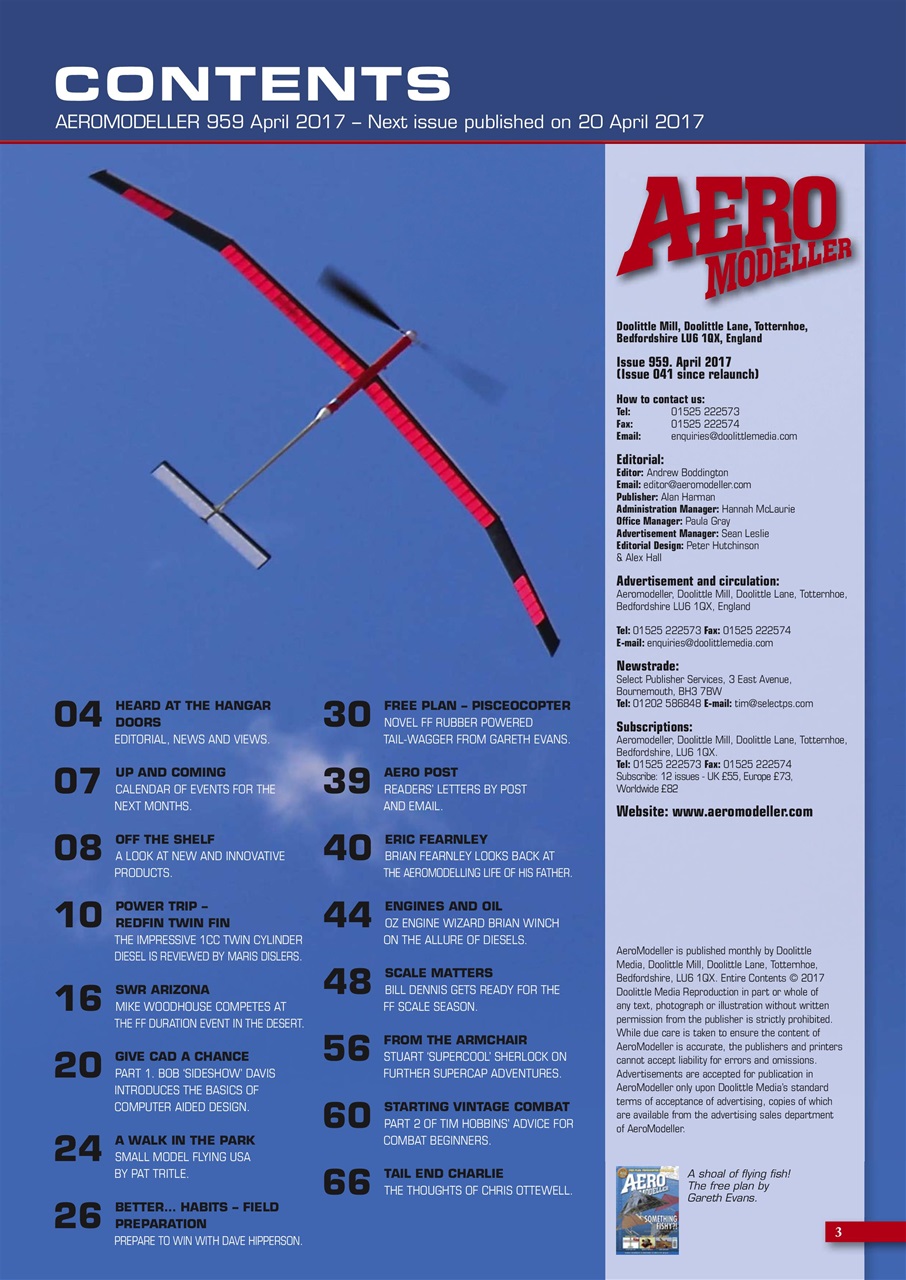 AeroModeller Preview Pages