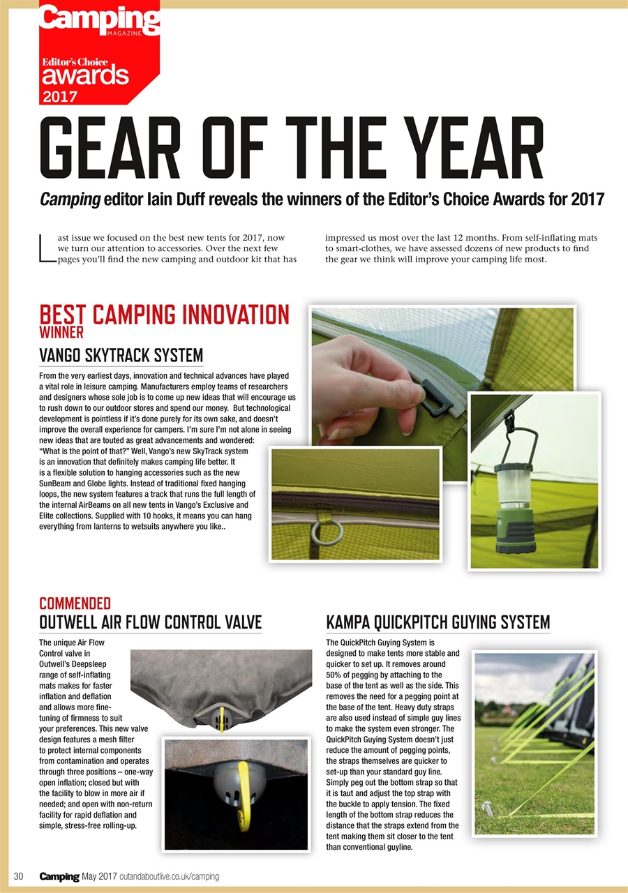 Camping Preview Pages