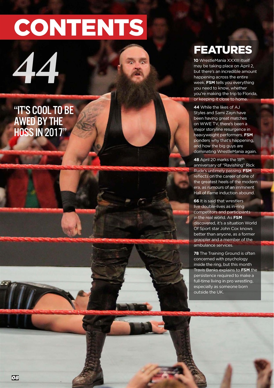Wrestletalk Magazine Preview Pages