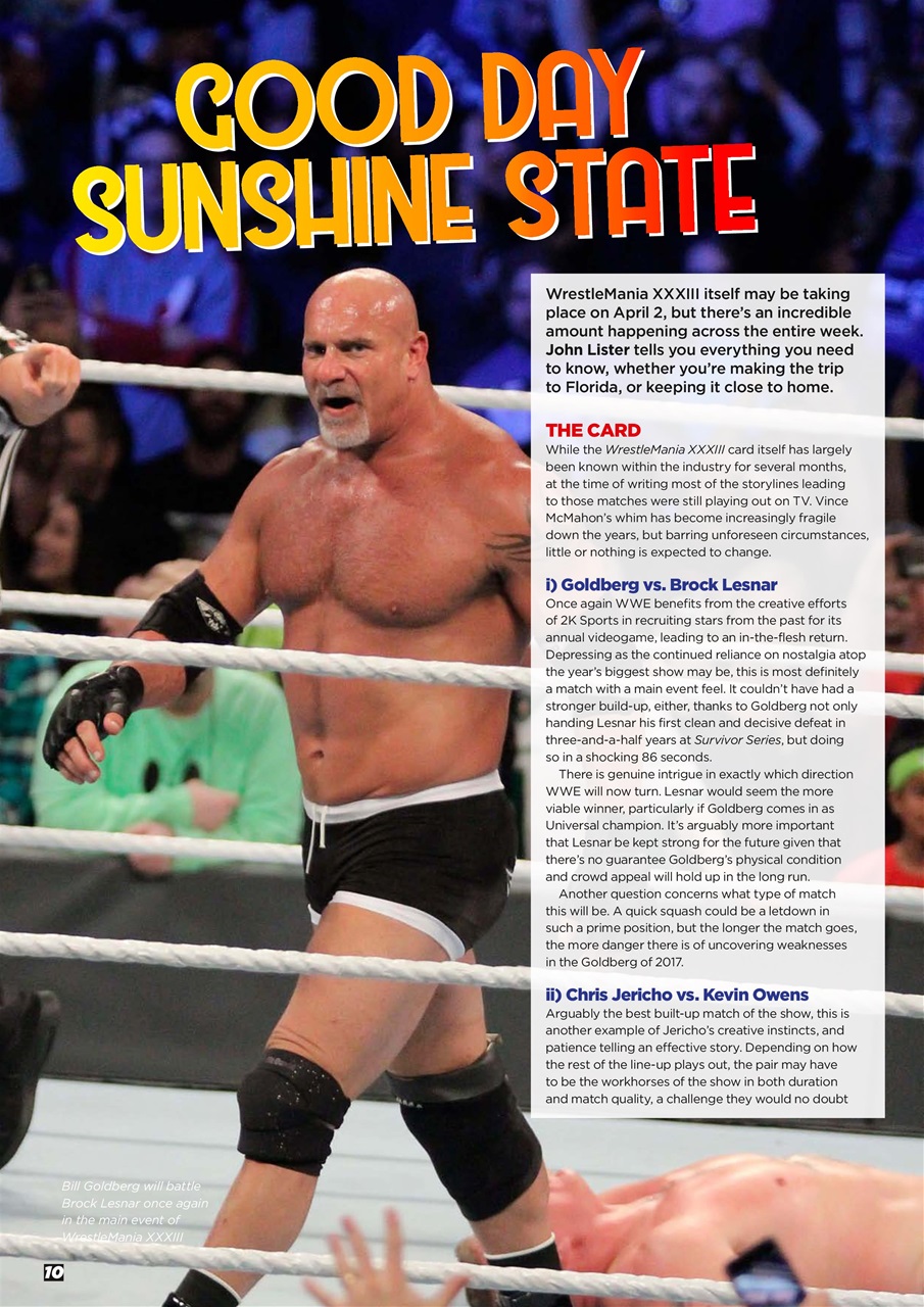 Wrestletalk Magazine Preview Pages