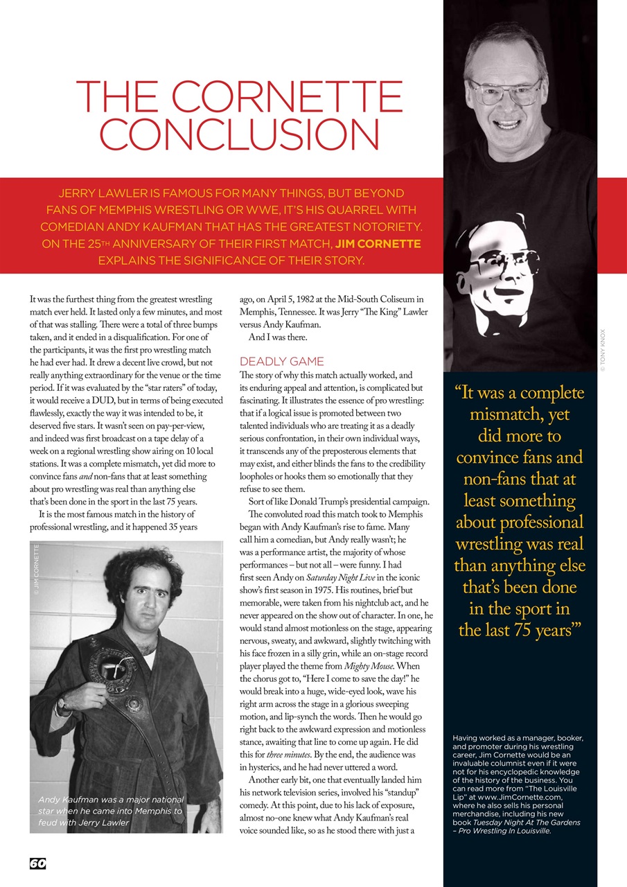 Wrestletalk Magazine Preview Pages