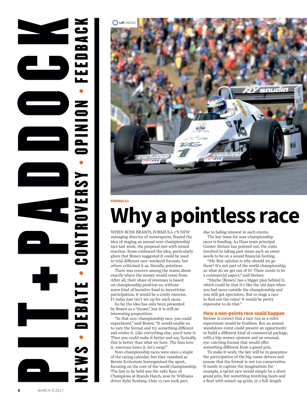 Autosport Preview Pages