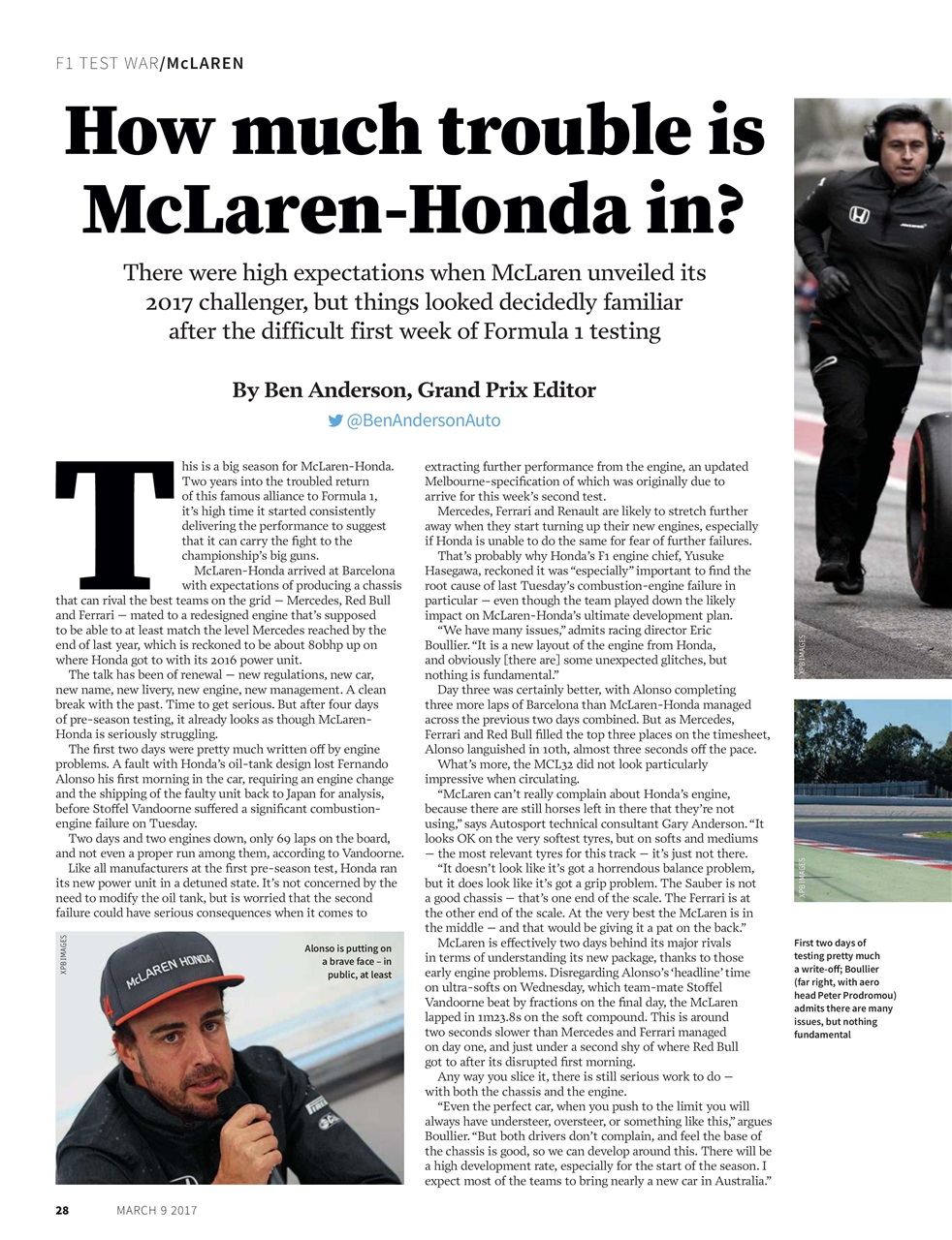 Autosport Preview Pages