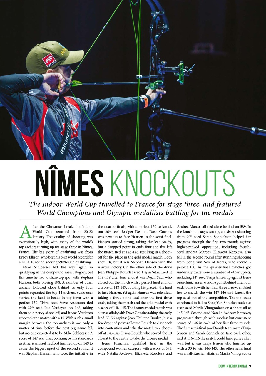 Bow International Preview Pages