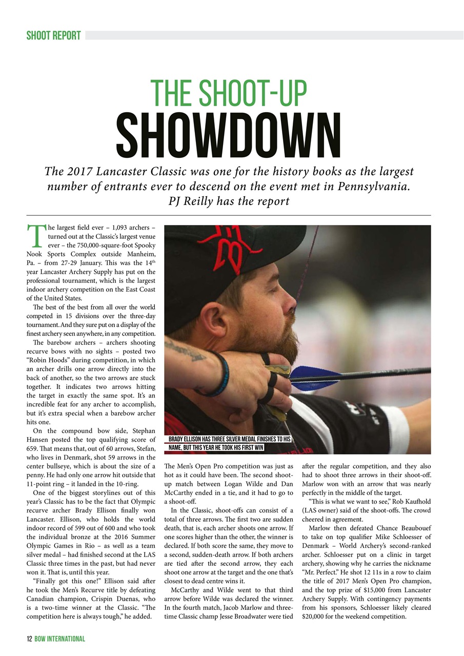 Bow International Preview Pages