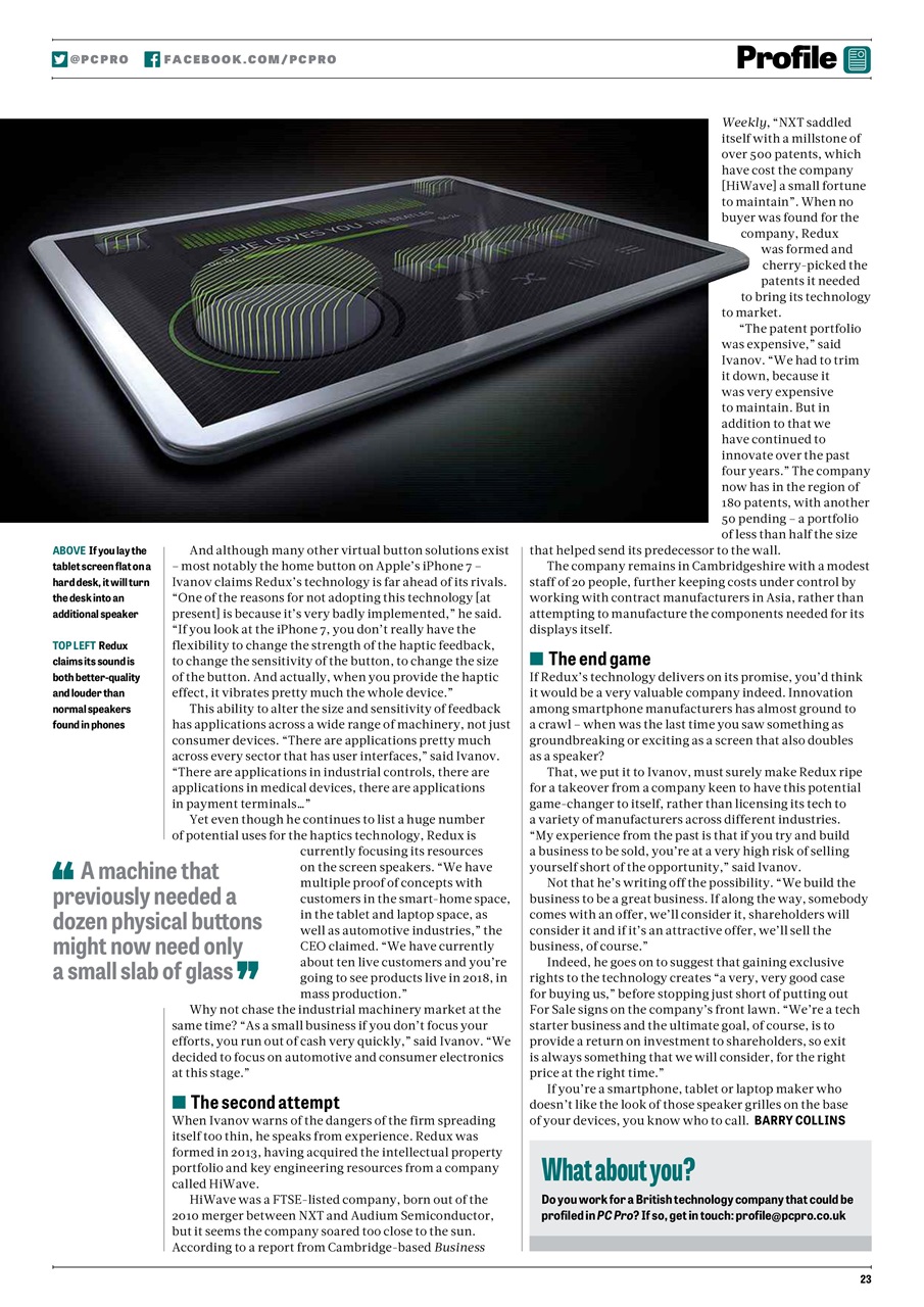 PC Pro Preview Pages