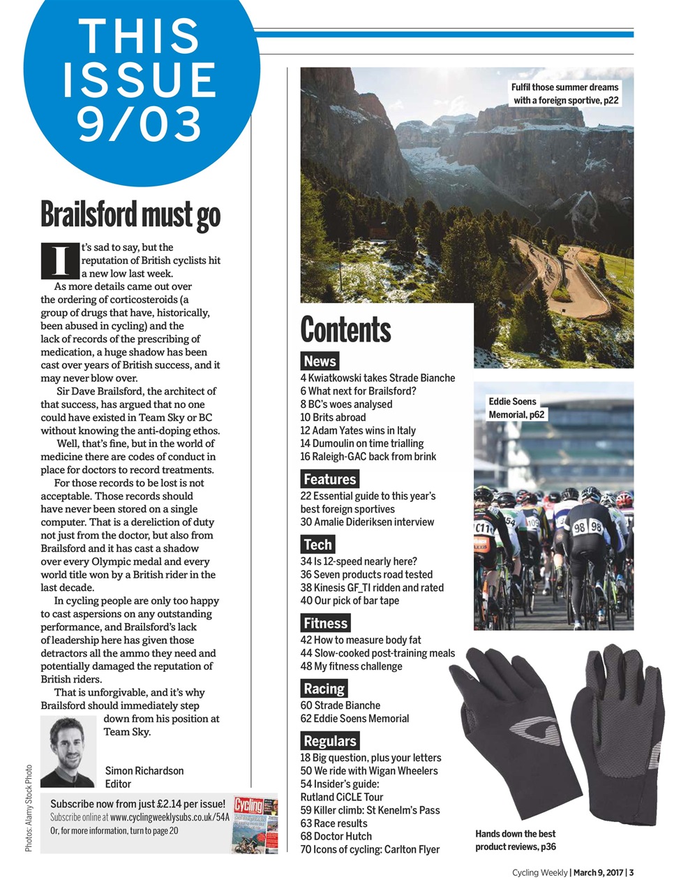 Cycling Weekly Preview Pages