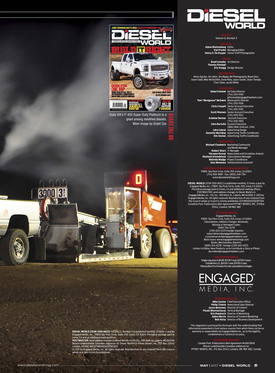 Diesel World Preview Pages