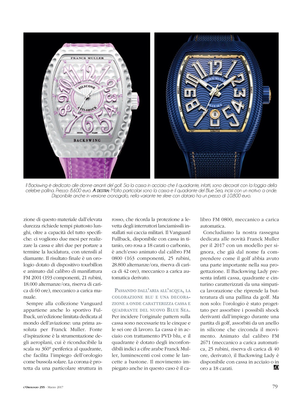 L'Orologio Preview Pages