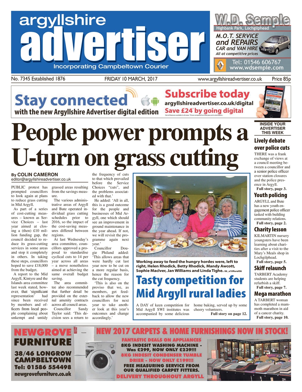 Argyllshire Advertiser Preview Pages