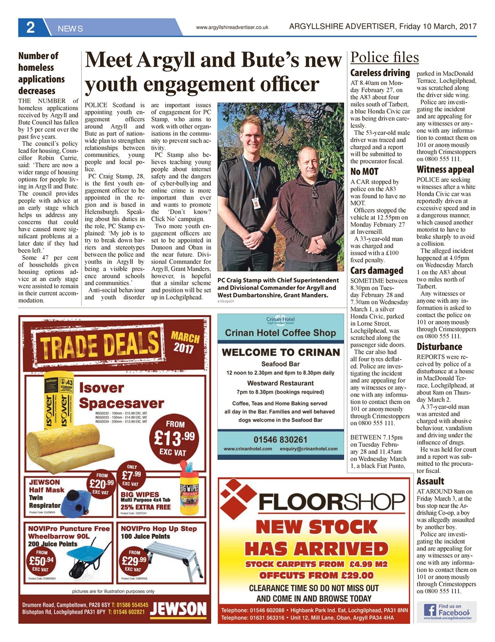 Argyllshire Advertiser Preview Pages
