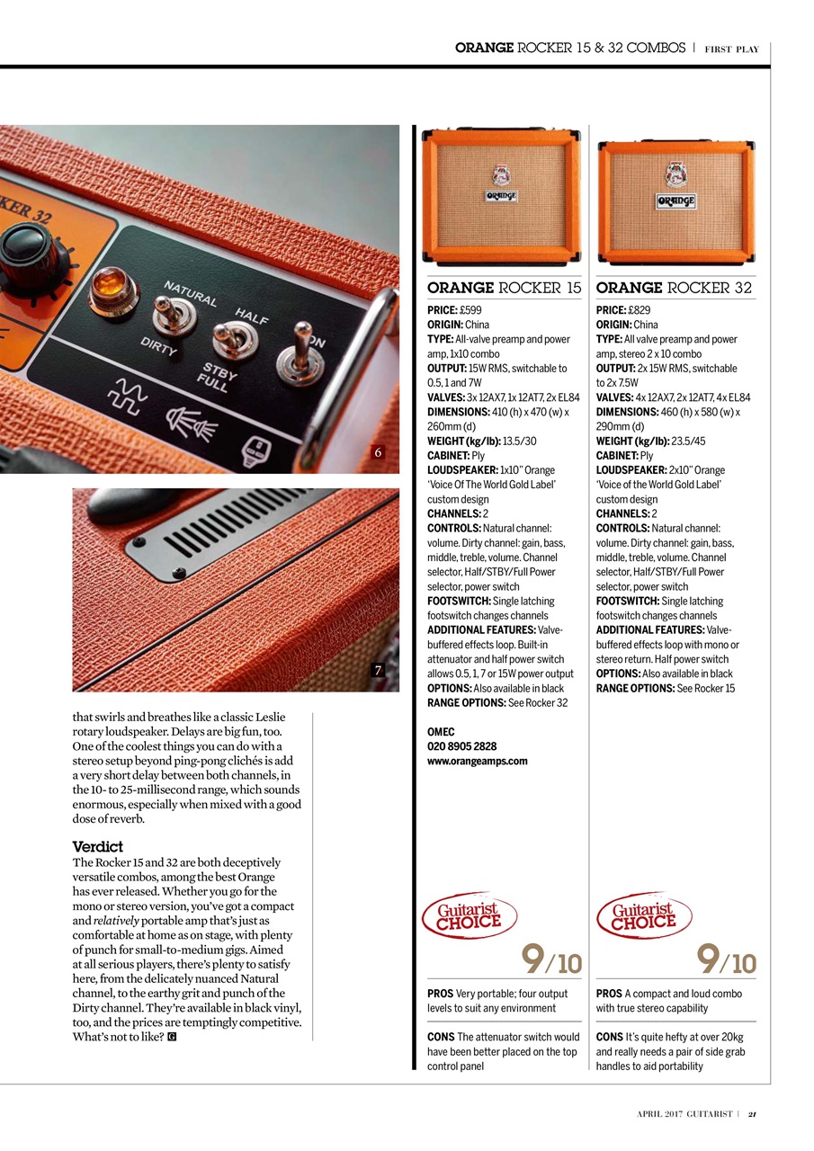 Guitarist Preview Pages